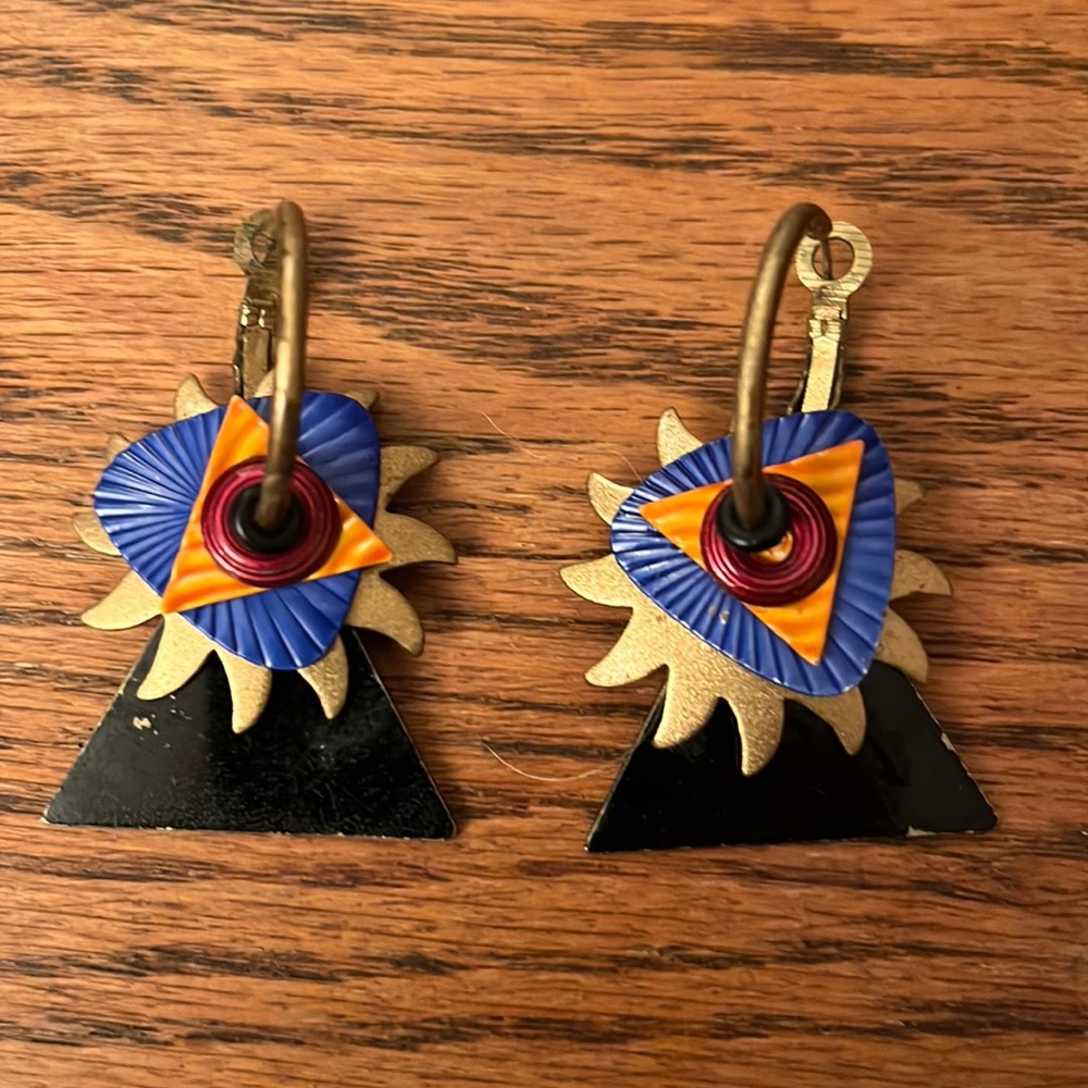Artisan Craft Vintage Earrings